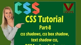 CSS Tutorial Part-8_CSS Shadows (text-shadow, box-shadow + intro to RGBA colors)