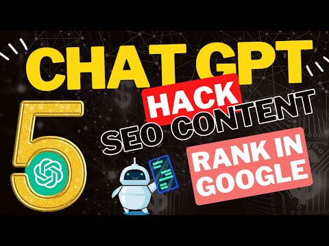 Master SEO Content with ChatGPT Learn Best Hacks in 5 Minutes