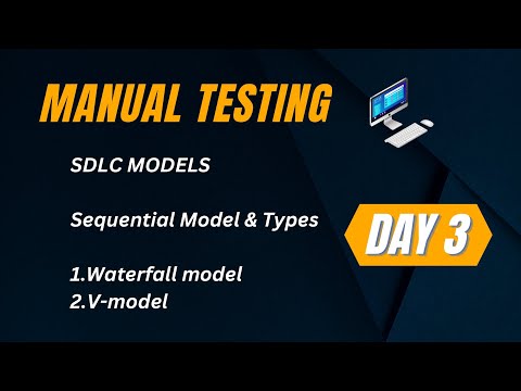 SDLC Models| what is waterfall model| what is V- Model| when we choose waterfall model and V model