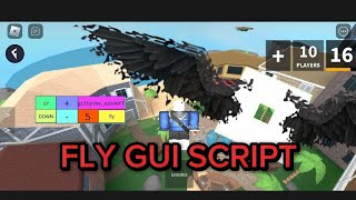 FLY GUI SCRIPT FOR MOBILE ROBLOX!!🔥🔥 LEGIT🔥🔥