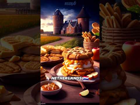 Countries as FOOD(Part-2) 😍🍔Ai generated 🔥#ai #leonardoai #shorts #food