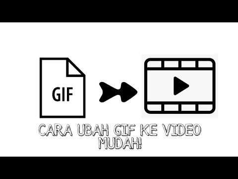 Pasti berhasil! Cara ubah gif ke video