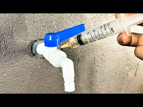Very Simple! Tips To Repair Water Valves On Pvc Pipes