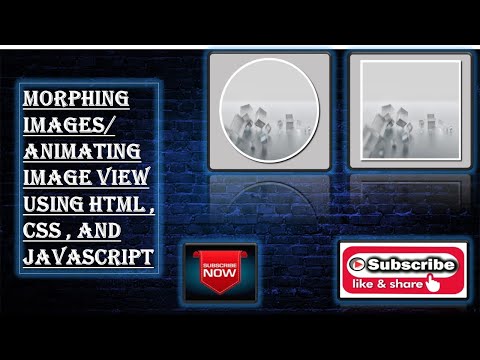 Morphing Images /Animating Image View For Gallery Using HTML,CSS, And JAVASCRIPT