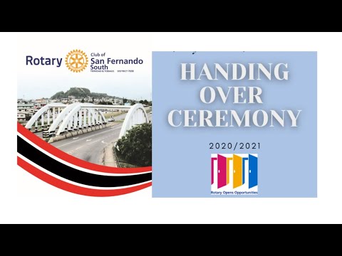 RC San Fernando South Handover Ceremony 2021