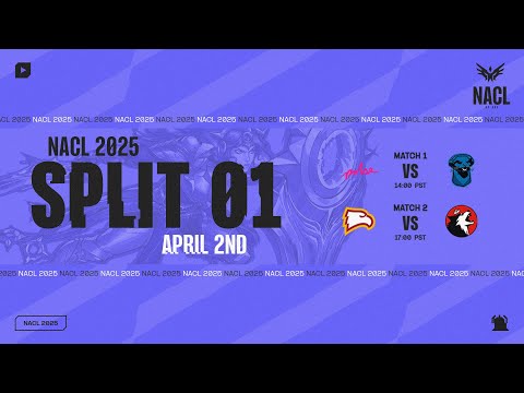 Week 2 Day 1 | NACL Regular Season (Split 1 2025) | PLS vs BLUE | WU vs AMI