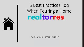 5 Best Practices to do on a Tour as an Opendoor Tour Agent/Redfin Associate Agent