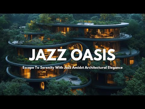Jazz Music Retreat | Harmonizing with Nature in a Modern Architectural Oasis