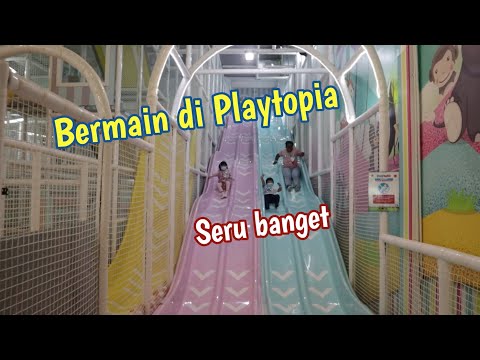 Bermain di Playground "Playtopia" AEON Mall Sentul. Seru banget!!!