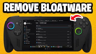 How to Remove Bloatware Safely from ROG Xbox Ally X - Fastest Guide