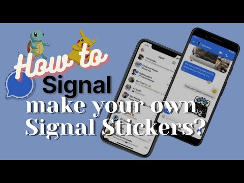 🛠️ How to make your own Signal stickers? 🖥️
