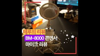 [2만원대! 가성비 마이크 추천] 레트로 느낌 BM-8000 콘덴서 마이크 리뷰