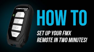 Compustar FMX Remote Programming (Traditional Key)