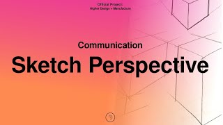 Design Communication // Sketch Perspective