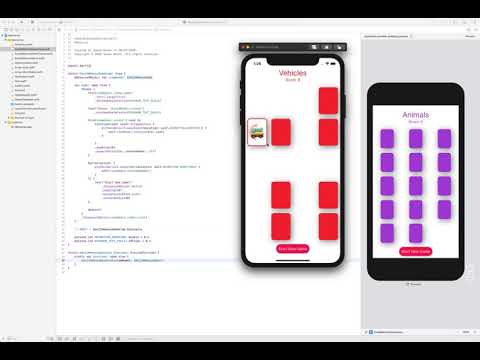 SwiftUI Card matching game