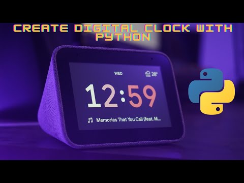 #9 How to Create a Digital Clock in Python Using Tkinter #python
