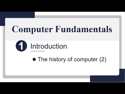 2.The history of computer(2)