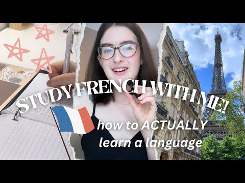 how I study french 🇫🇷 *self-study to B2 level*