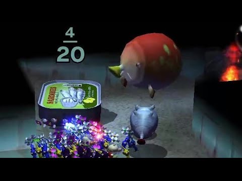 Well, this was weird. (Pikmin 2HD glitch)