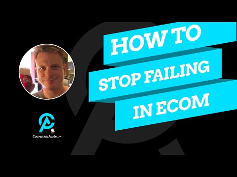 Ecommerce Tips and Tricks | how to stop failing in ecom