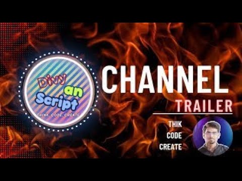 Channel Trailer 😎 DivyanScript #coding #programming #youtube