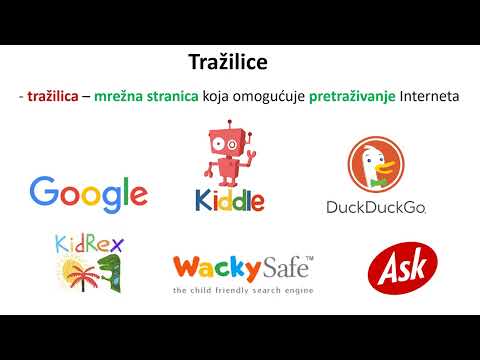 mrežni preglednici, tražilice