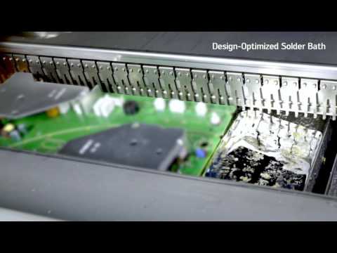Powerflow wave soldering