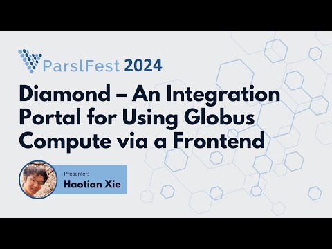 Diamond – An Integration Portal for Using Globus Compute via a Frontend