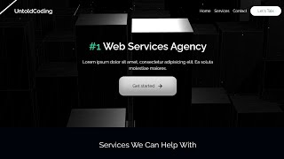 Responsive Business/company Website Design Using HTML / CSS / JAVASCRIPT | @untold_coding