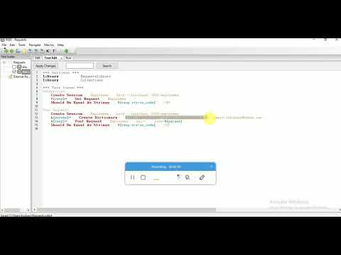 Web Services Test Automation with Request in Robot Framework