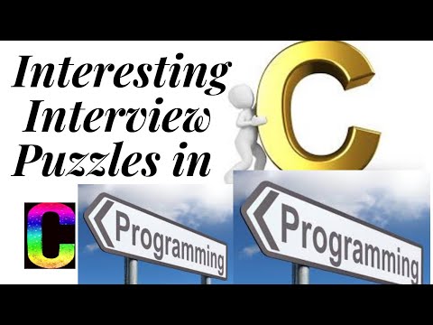 Interesting Interview Puzzles in C - Part1