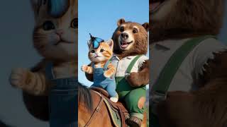 Best duo ever  #cat #3danimation  #ViralShorts #DreamBig #CartoonMagic #cuteandfunny #cartoon