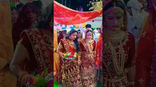 #weddingspecial 🥰 #cutedulhan #makeup #jaimaal #shadi  #wedding  #marriage #shorts #youtubeshorts