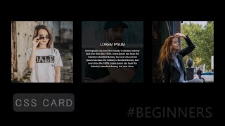 CSS Card Hover Effects | How To Create Simple CSS Card