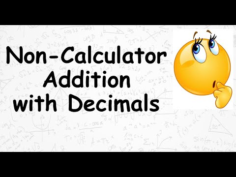 GCSE Maths Non calculator Addition with Decimals