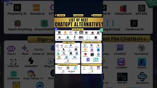 List of best ChatGPT Alternatives