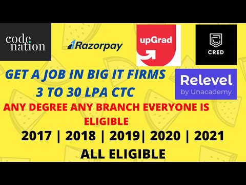 RELEVEL BY UNACADEMY | JOBS FOR ALL | UPTO 30 LPA CTC | ALL DEGREES BACKGROUND ARE ELIGIBLE