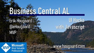 UI Hacks with Javascript in Business Central