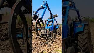 Sonalika Tractor || Sugarcane Harvester