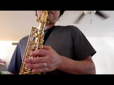 (Mendini by Cecilio Alto saxophone review) Moon River - Alto Sax Practice / 문리버 알토 색소폰 연습