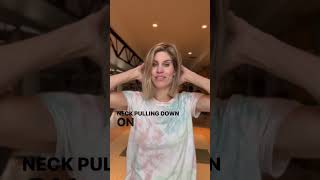 Crown pull | energy exercise for mental congestion #energymedicine #energyclearing #shorts