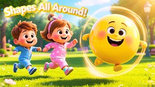 Learn Shapes for Kids | Square, Circle, Triangle & more| Fun Shapes Song for Preschool & Toddlers