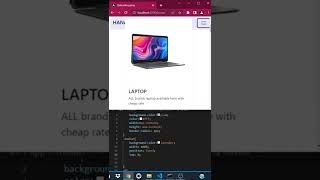 FIXED NAVBAR IN WEBSITE #shorts #html #css #navbar #coding