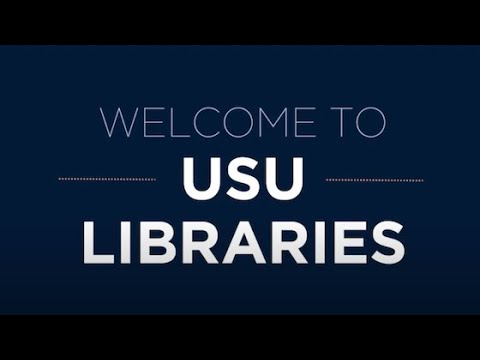 Welcome to USU Libraries (Logan)