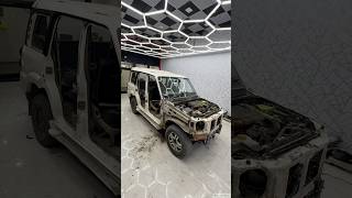 Scorpi Old To New Convert (part-2) #youtubeshorts #scorpio #modification #mahindra #modification