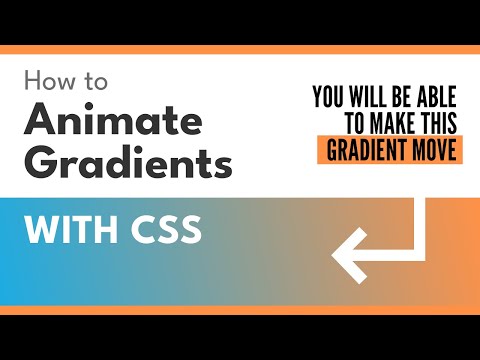 How to animate gradients with CSS #shorts
