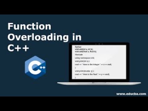 Function Overloading full concept in C++ programming
