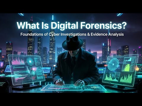 What Is Digital Forensics? | Foundations of Cyber Investigations & Evidence Analysis