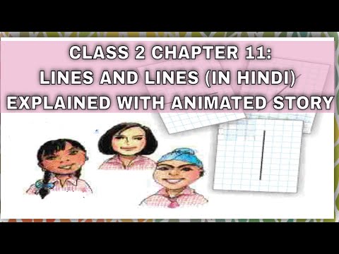 LINES AND LINES CLASS 2 MATHS NCERT CBSE |HINDI