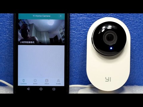 YI Home Camera - changing Chinese to English language